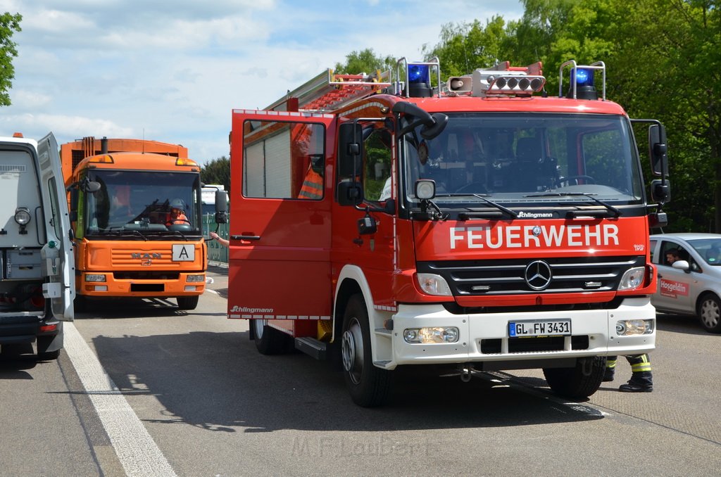 Schwerer VU A 1 Rich Saarbruecken kurz vor AK Leverkusen P8829.JPG - Miklos Laubert